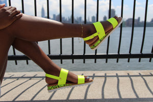 My Way Neon Sandal